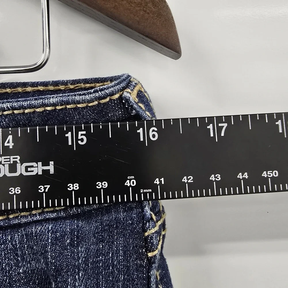 Ariat Denim Trouser Jeans Women's 32x27 Dark Wash Bootcut Stretch Western